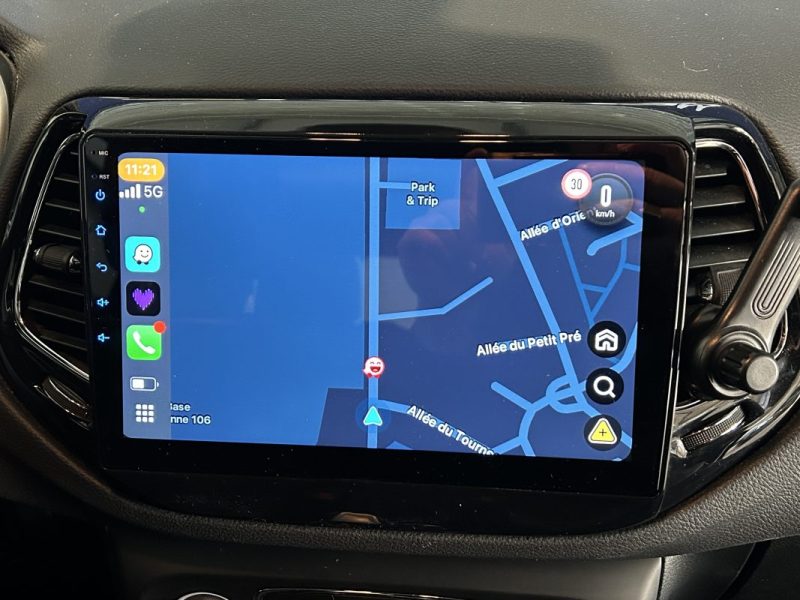 JEPP COMPASS LIMITED 4X4 BEATS 2018 140CV / CARPLAY / CAMERA DE RECUL / SIEGES ELECTRIQUE A MÉMOIRE 