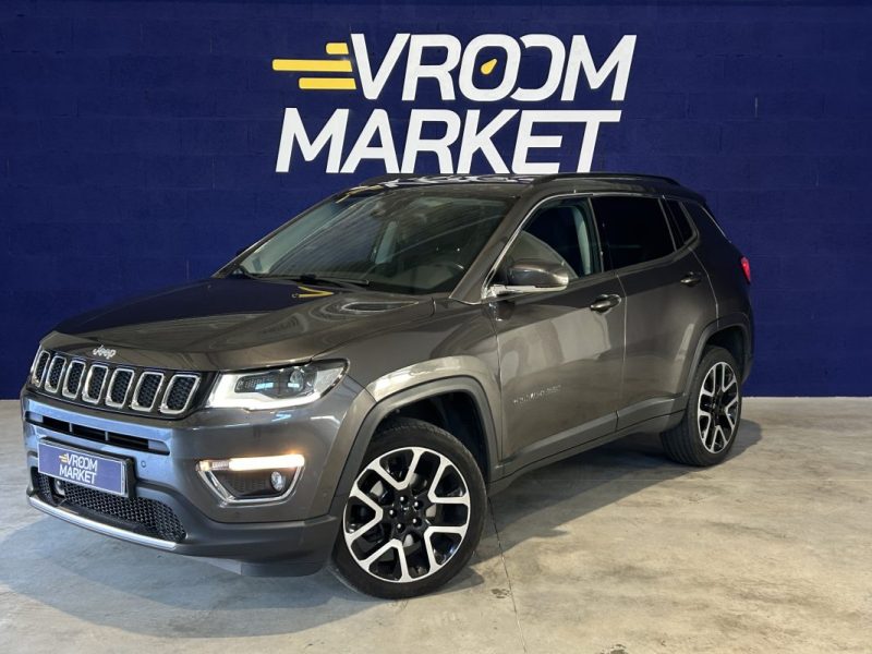 JEPP COMPASS LIMITED 4X4 BEATS 2018 140CV / CARPLAY / CAMERA DE RECUL / SIEGES ELECTRIQUE A MÉMOIRE 