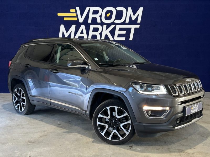 JEPP COMPASS LIMITED 4X4 BEATS 2018 140CV / CARPLAY / CAMERA DE RECUL / SIEGES ELECTRIQUE A MÉMOIRE 
