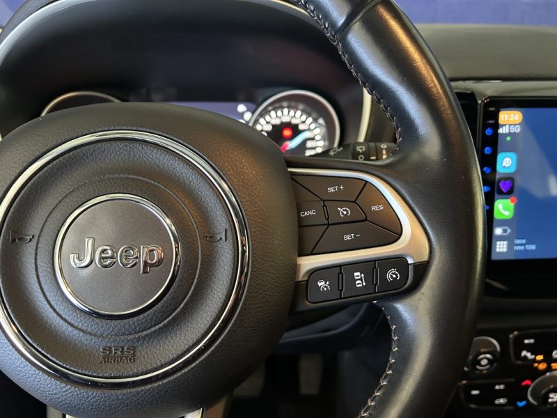 JEPP COMPASS LIMITED 4X4 BEATS 2018 140CV / CARPLAY / CAMERA DE RECUL / SIEGES ELECTRIQUE A MÉMOIRE 