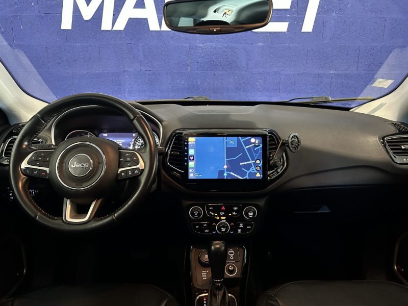 JEPP COMPASS LIMITED 4X4 BEATS 2018 140CV / CARPLAY / CAMERA DE RECUL / SIEGES ELECTRIQUE A MÉMOIRE 