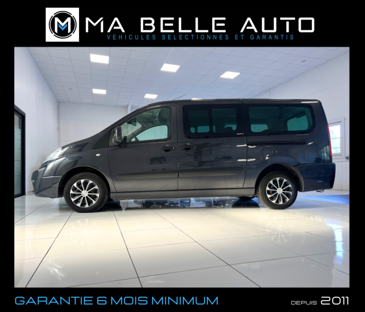 Fiat Scudo 2.0 Multijet 130 Panorama 8 places / version longue / 141 euros mensuel