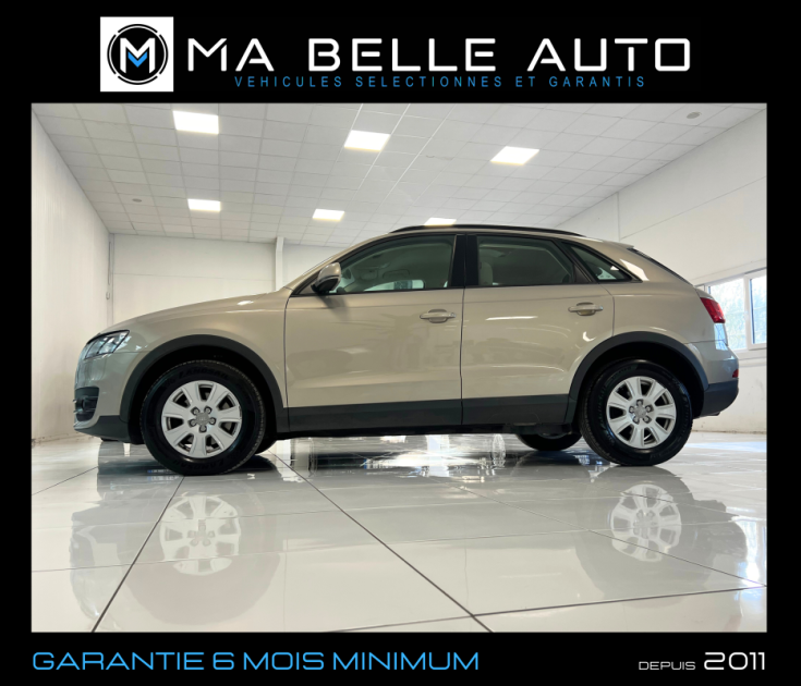Audi Q3 2.0 tdi 140 Quattro Ambiente / carnet + factures / 4x4 / 164 euros mensuel
