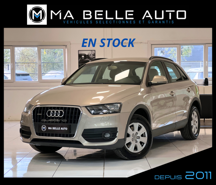Audi Q3 2.0 tdi 140 Quattro Ambiente / carnet + factures / 4x4 / 164 euros mensuel