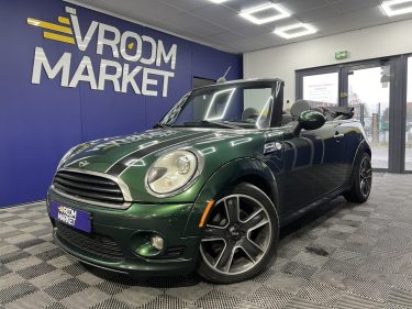 Mini Cooper D Cabriolet 1.6D 112ch | GPS | Cuir | Sièges chauffants | Vert anglais