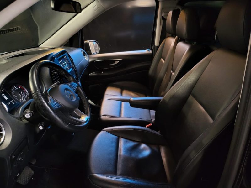 MERCEDES VITO TOUREUR 116 CDI 163 ch EXTRA-LONG 9 PLACES / SELLERIE CUIR + CAMERA RECUL /