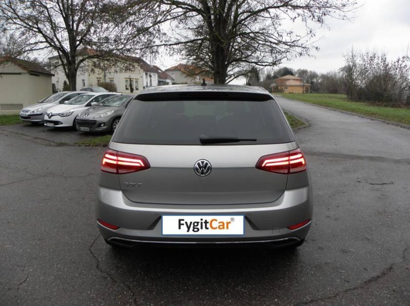 VOLKSWAGEN GOLF VII 1.4 TSI 125 CH BLUEMOTION TECHNOLOGY SOUND DSG7 / 6 CH 2018