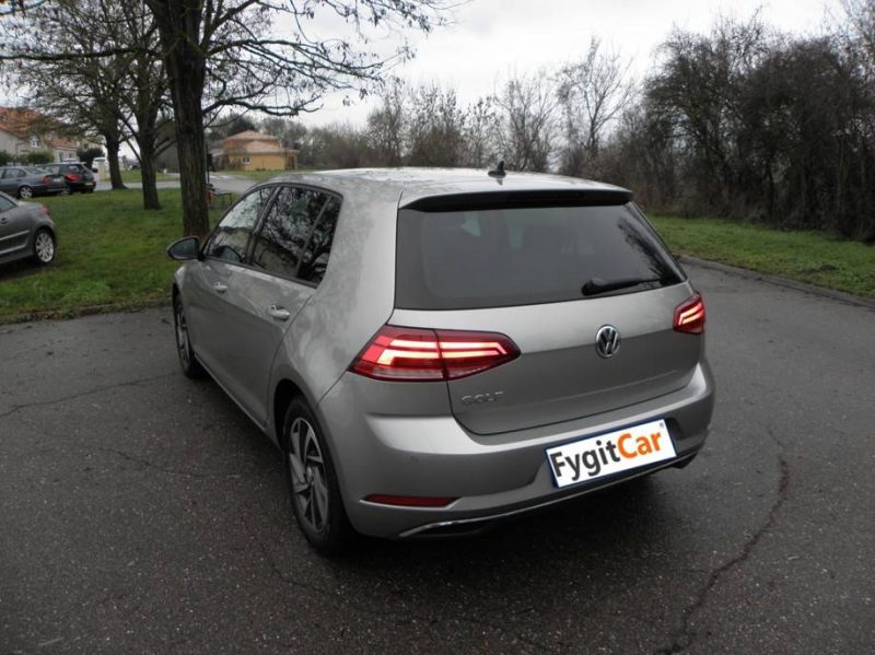 VOLKSWAGEN GOLF VII 1.4 TSI 125 CH BLUEMOTION TECHNOLOGY SOUND DSG7 / 6 CH 2018