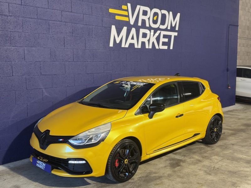 RENAULT CLIO 4 RS 1.6 200cv EDC6 - CAR PLAY -  ENTRETIEN RENAULT - 108 000 klm - JAUNE CYRUS 