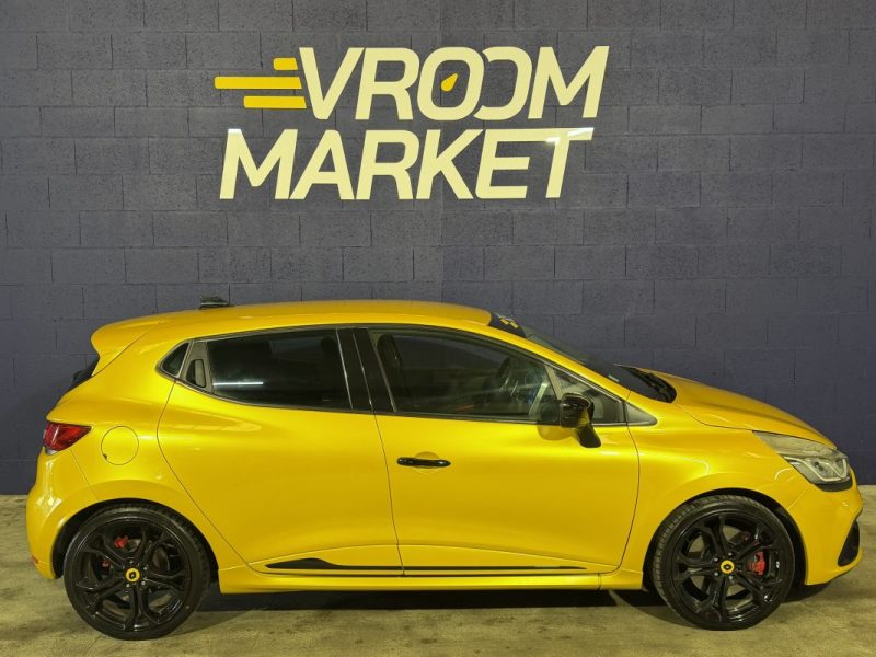 RENAULT CLIO 4 RS 1.6 200cv EDC6 - CAR PLAY -  ENTRETIEN RENAULT - 108 000 klm - JAUNE CYRUS 