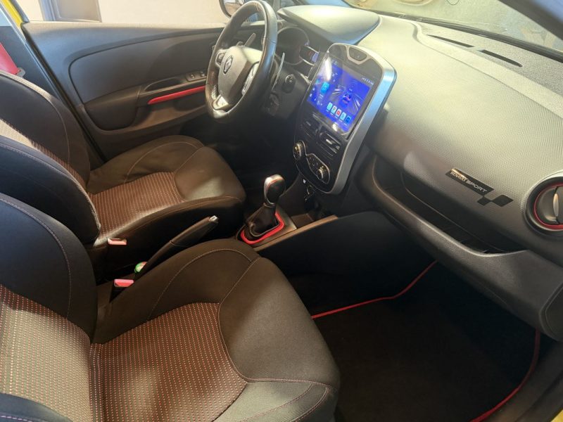 RENAULT CLIO 4 RS 1.6 200cv EDC6 - CAR PLAY -  ENTRETIEN RENAULT - 108 000 klm - JAUNE CYRUS 