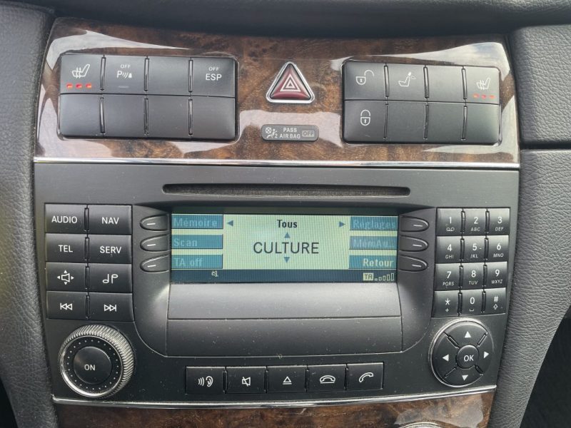 MERCEDES CLK 320 CDI 3.0 CDI V6 224 CV BOÎTE AUTO W209 2008