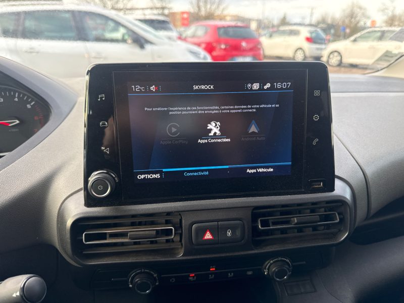 PEUGEOT RIFTER 1.5 BLUEHDI 100CH S&S STANDARD
