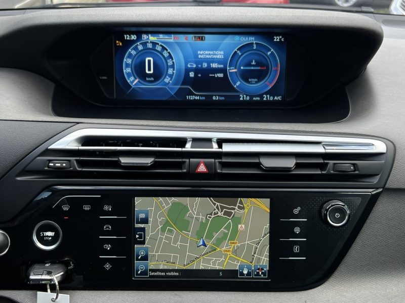 CITROEN C4 PICASSO II 1.6 Hdi 115 ATTELAGE GPS TACTILE VIRTUAL COCKPIT CAMERA RECUL - GARANTIE 1 AN