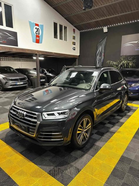 MAGNIFIQUE AUDI Q5 S-LINE QUATTRO 3.0 V6 286 CH (1ERE MAIN, FULL SUIVI D’ENTRETIEN, TOIT OUVRANT)