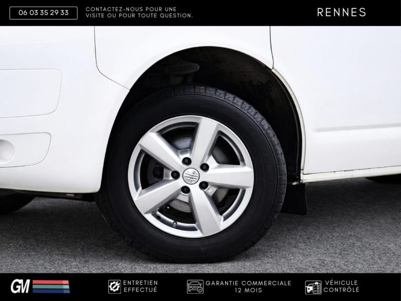 Volkswagen Transporter T5 2.0 TDI 140 DSG / Chauffage Webasto / LED / Attelage 2500kg / Régulateur 