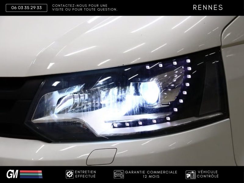 Volkswagen Transporter T5 2.0 TDI 140 DSG / Chauffage Webasto / LED / Attelage 2500kg / Régulateur 