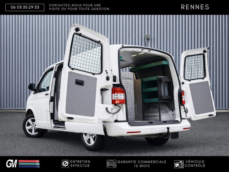 Volkswagen Transporter T5 2.0 TDI 140 DSG / Chauffage Webasto / LED / Attelage 2500kg / Régulateur 