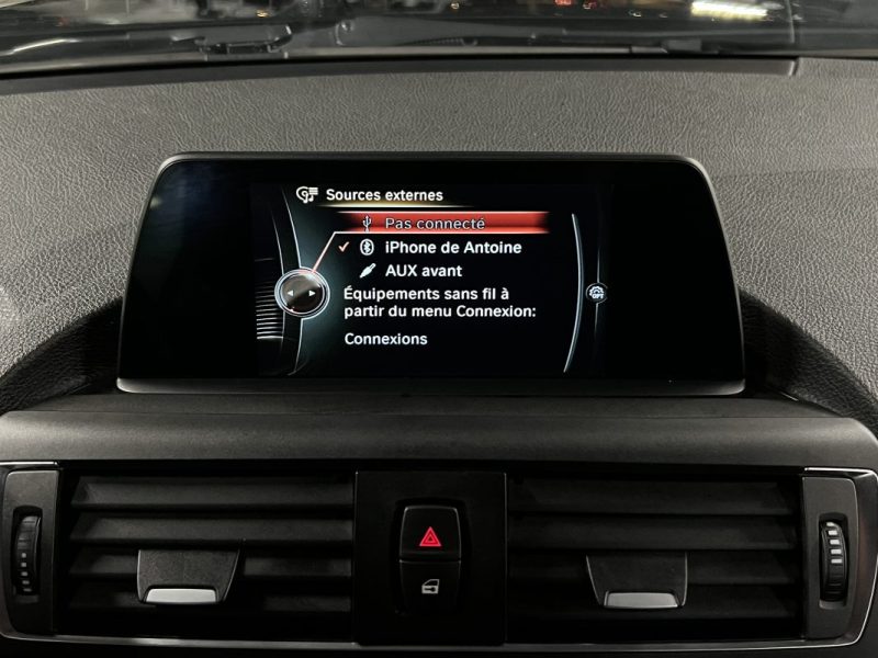 BMW SERIE 1 F20 PHASE 2 LCI 118i 1.6 TURBO 136 Cv BOITE AUTOMATIQUE 5 PORTES - GARANTIE 1 AN