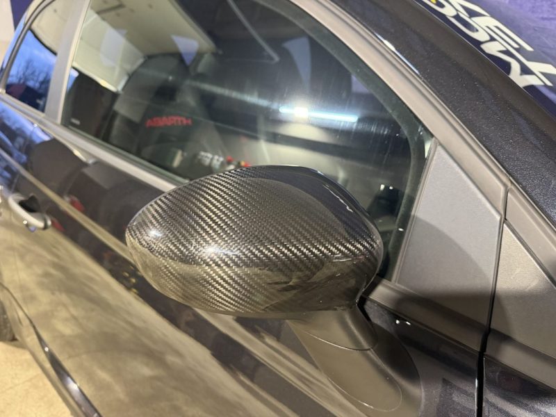 ABARTH 500 CABRIOLET 180cv 595 ESSEESSE BVA - SABELT CARBONE - AKRAPOVIC - BREMBO - 49 500 klm 