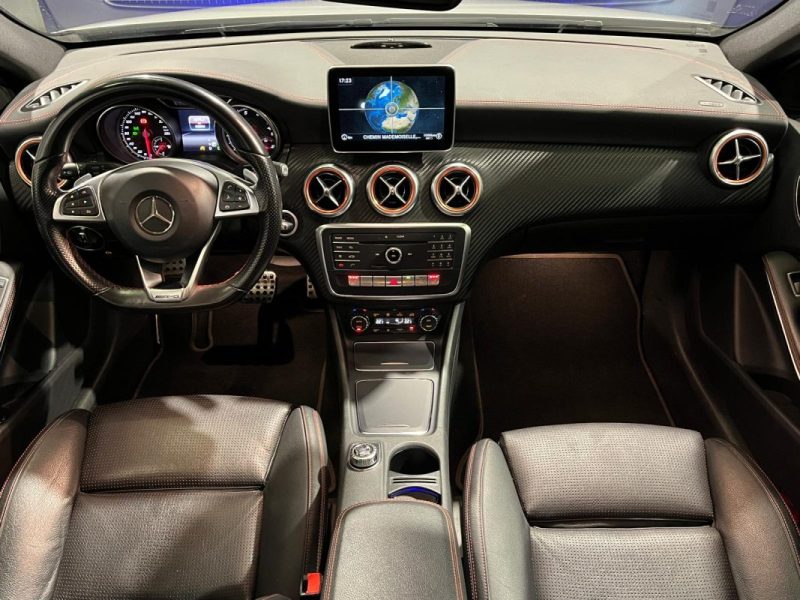 MERCEDES CLASSE A 160 FASCINATION AMG 7G-DCT *** DÉTECTEUR D'ANGLE MORT / CUIR ALCANTARA ***