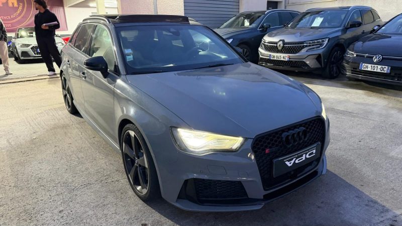 AUDI RS3 2.5 TFSI 367CH QUATTRO S TRONIC 7 2016 TOIT OUVRANT 
