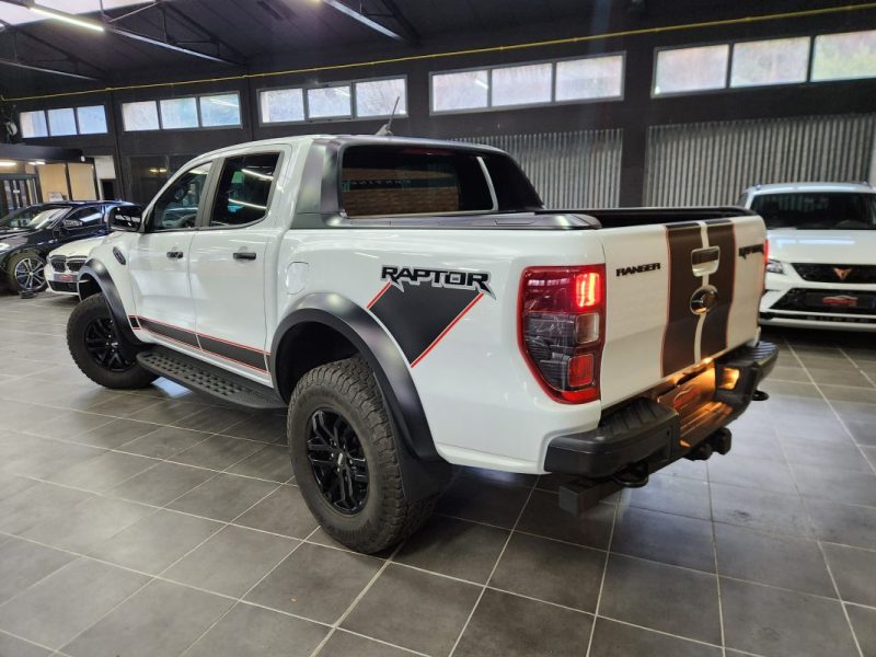 FORD RAPTOR RANGER 2.0 ECOBLUE 213 DOUBLE CABINE BVA*EDITION LIMITÈE*PAS DE MALUS*GPS*CAMERA 2023
