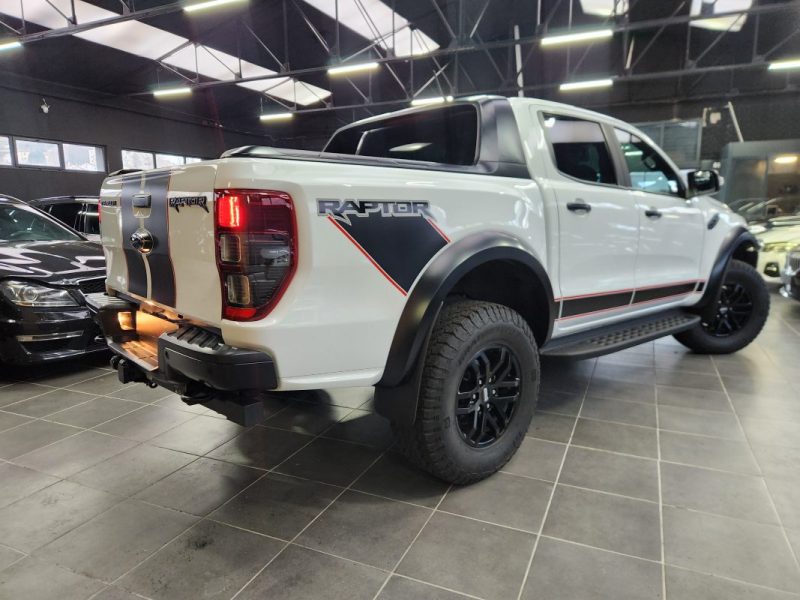 FORD RAPTOR RANGER 2.0 ECOBLUE 213 DOUBLE CABINE BVA*EDITION LIMITÈE*PAS DE MALUS*GPS*CAMERA 2023