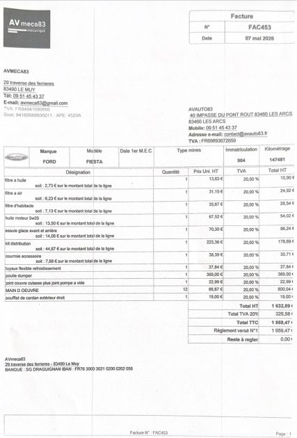 Ford Fiesta ST 1.6 182ch – 2016 – Garantie 12 mois  – Excellent état - Distribution neuf 