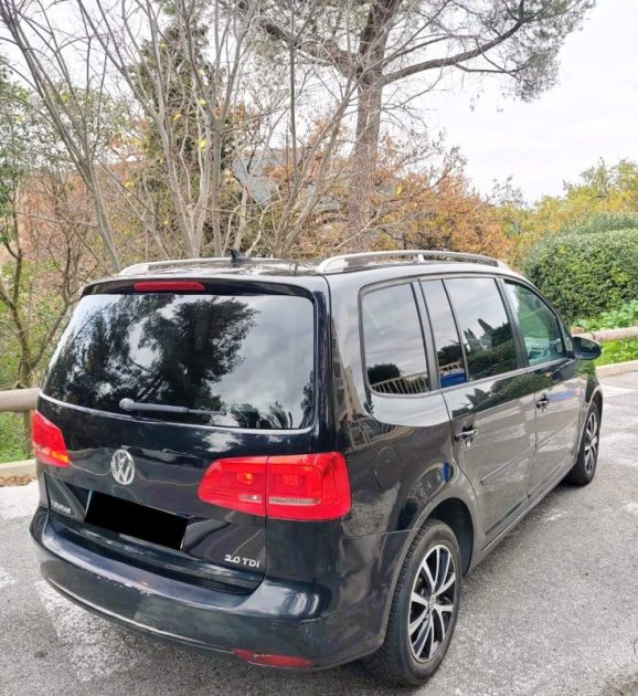 VOLKSWAGEN TOURAN 2.0 TDI FAP 140 CH CONFORLINE DSG / 7 PLACES, 2011 , GARANTIE 3 MOIS 2011