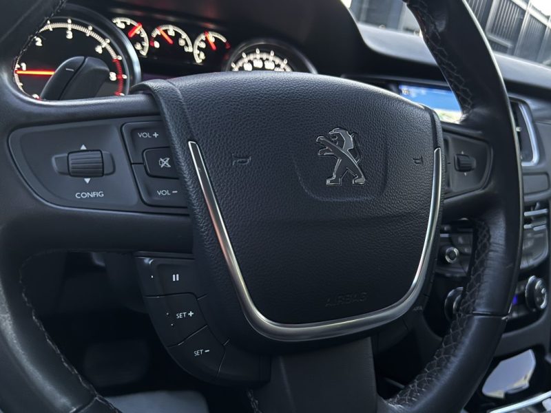 PEUGEOT 508 1.6 E HDI 115 Cv BOITE AUTOMATIQUE / ECRAN GPS CRIT AIR 2 - GARANTIE 1 AN
