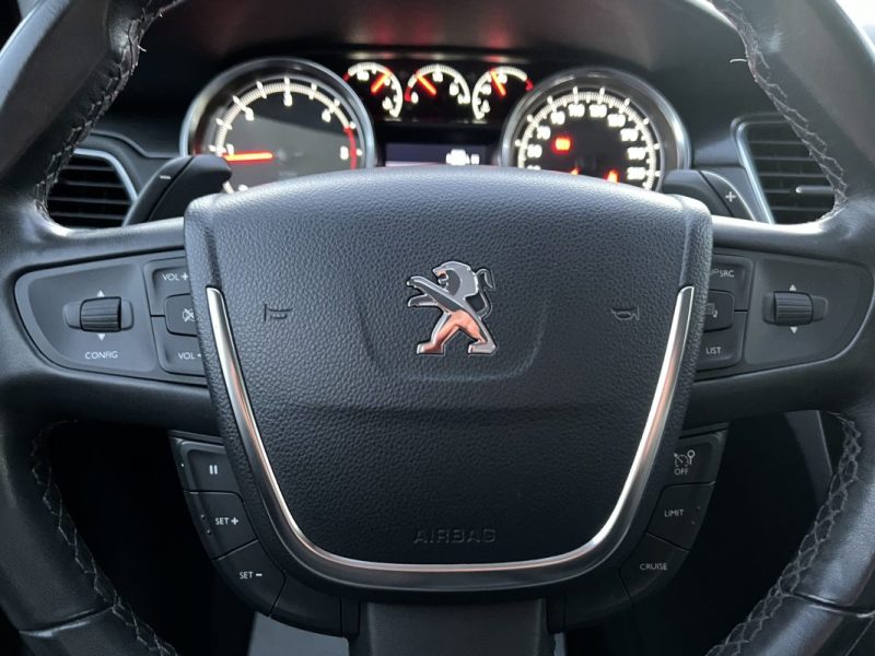 PEUGEOT 508 1.6 E HDI 115 Cv BOITE AUTOMATIQUE / ECRAN GPS CRIT AIR 2 - GARANTIE 1 AN