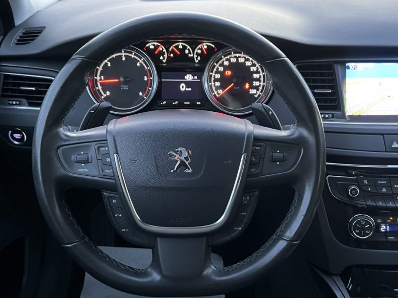 PEUGEOT 508 1.6 E HDI 115 Cv BOITE AUTOMATIQUE / ECRAN GPS CRIT AIR 2 - GARANTIE 1 AN