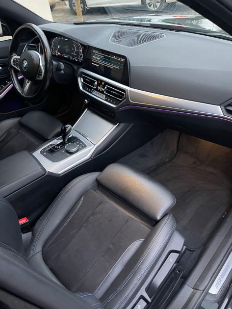 BMW Série 3 G20 330eA 292ch Pack M Sport 2021 🔥 Hybride Rechargeable ⚡️GARANTIE  FIN 2026