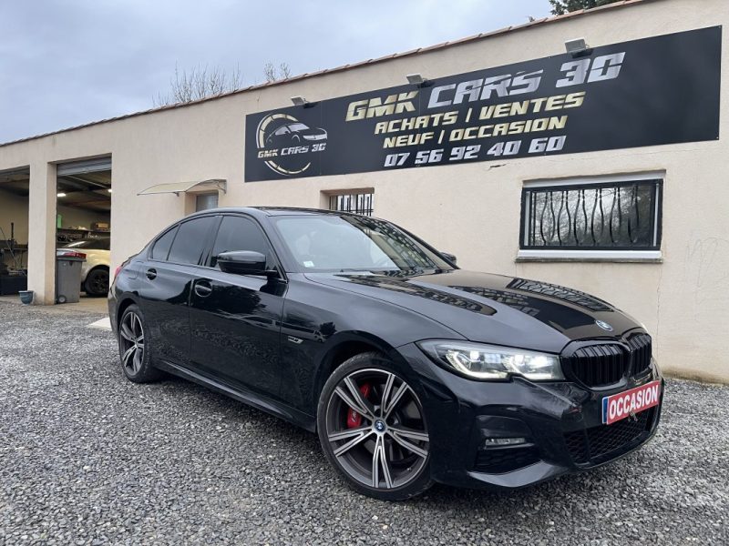 BMW Série 3 G20 330eA 292ch Pack M Sport 2021 🔥 Hybride Rechargeable ⚡️GARANTIE  FIN 2026