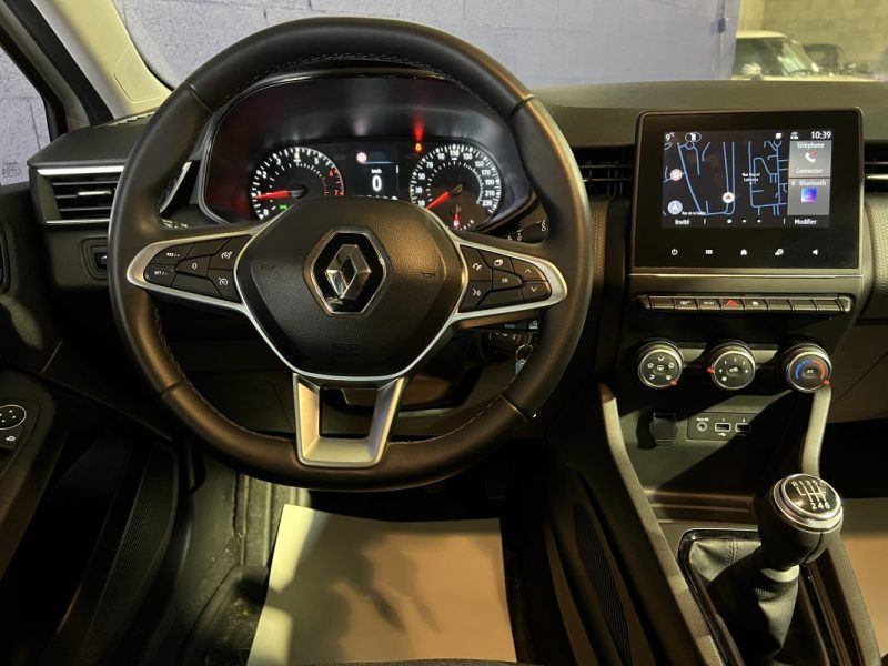 RENAULT CLIO V 1.0 TCE 90CH BUSINESS - GPS - BVM 6 - SUIVI FACTURES - 52000KM -