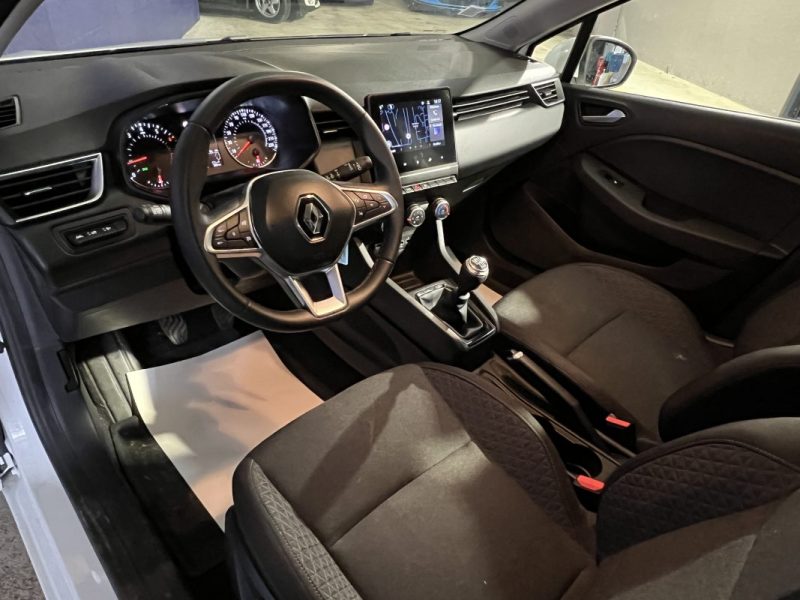 RENAULT CLIO V 1.0 TCE 90CH BUSINESS - GPS - BVM 6 - SUIVI FACTURES - 52000KM -