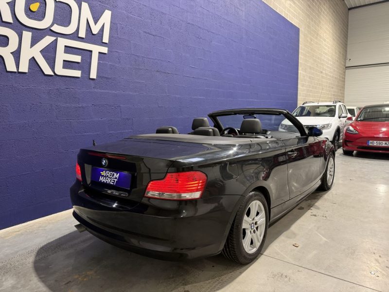 BMW Série 1 (E88) 120D 177CH CABRIOLET LUXURY / CAPOTE NEUVE / SUIVI COMPLET