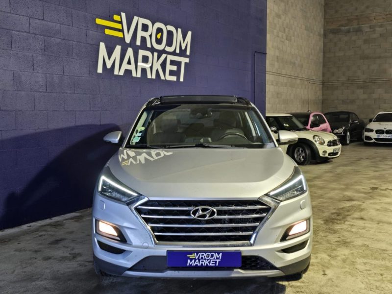 HYUNDAI TUCSON 3 Ph2 EXCLUSIVE 1.6 CRDI 136Cv-BVA7-CARPLAY-ENTRETIEN ET REVISION OK-TOIT OUVRANT