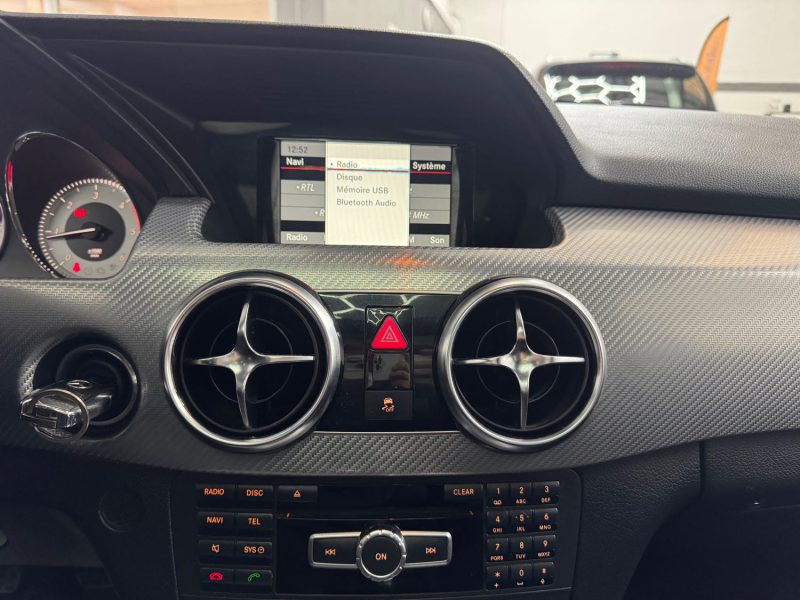 MERCEDES GLK GARANTIE 24 MOIS 200 CDI 143ch BlueEFFICIENCY FASCINATION FULL HISTORIQUE COMPLET 