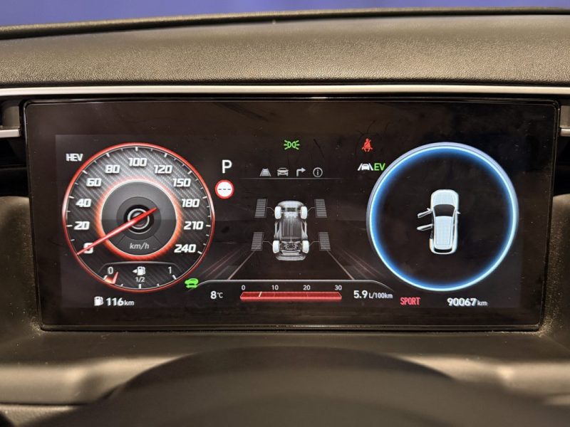 HYUNDAI TUCSON  / 1.6 L GDi TURBO HYBRIDE RECHARGEABLE / TOIT OUVRANT /  ENTRETIEN HYUNDAI / 2021 