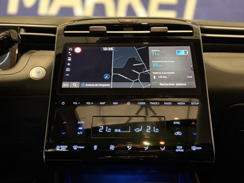 HYUNDAI TUCSON  / 1.6 L GDi TURBO HYBRIDE RECHARGEABLE / TOIT OUVRANT /  ENTRETIEN HYUNDAI / 2021 