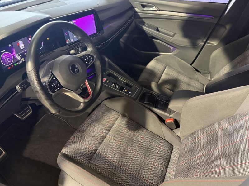 VOLKSWAGEN GOLF 8 GTI 2.0 TSI 245cv DSG7 - Sièges chauffants - ACC DCC - AUTO PILOTE -31 000 klm 