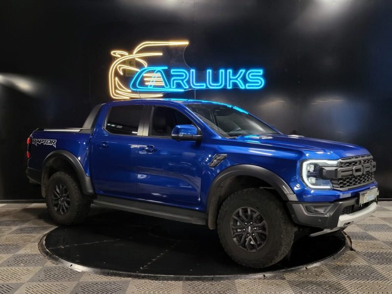 FORD RANGER 3.0 V6 292ch DOUBLE CABINE RAPTOR B&O / SIEGES ELECTRIQUES ET CHAUFFANTS / ATTELAGE