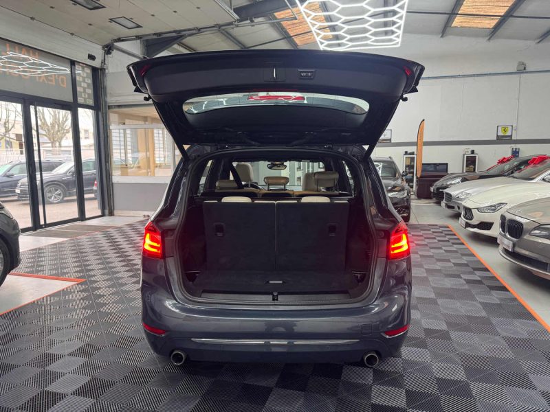 BMW SERIE 2 GRAND TOURER 220DA XDRIVE 190ch LUXURY 7 PLACES GARANTIE 12 MOIS HISTORIQUE COMPLET 