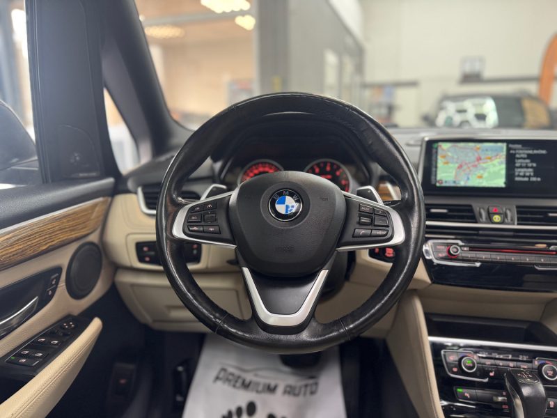 BMW SERIE 2 GRAND TOURER 220DA XDRIVE 190ch LUXURY 7 PLACES GARANTIE 12 MOIS HISTORIQUE COMPLET 