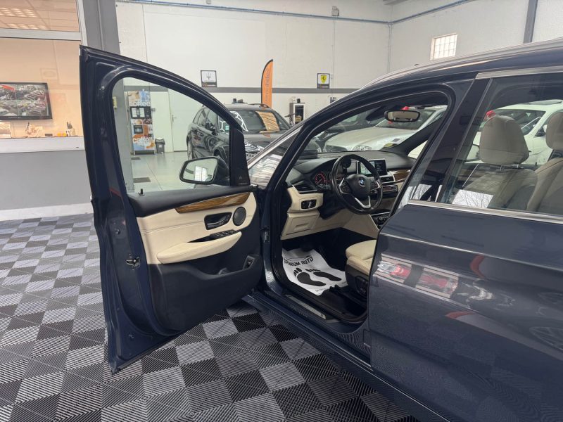 BMW SERIE 2 GRAND TOURER 220DA XDRIVE 190ch LUXURY 7 PLACES GARANTIE 12 MOIS HISTORIQUE COMPLET 
