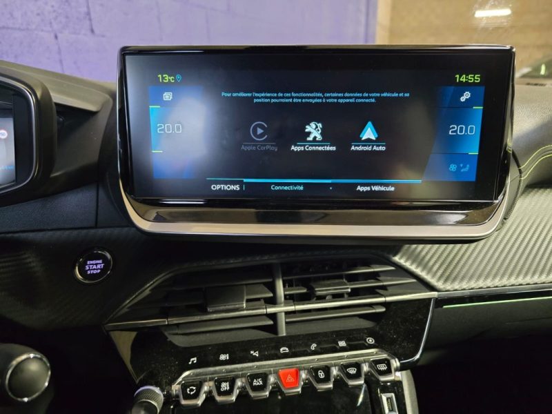 PEUGEOT E-208 Ph2 136Cv - BVA - 1ère main - Suivis Peugeot - Entretien OK