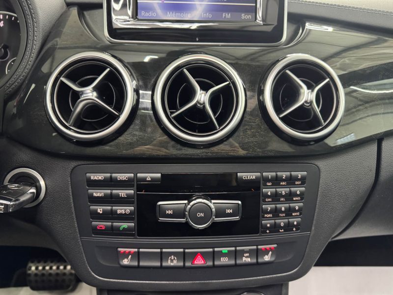 MERCEDES CLASSE B GARANTIE 12 MOIS 220 CDI 170ch  7G-DCT FASCINATION HIST.COMPLET ORIGINE FRANCE 