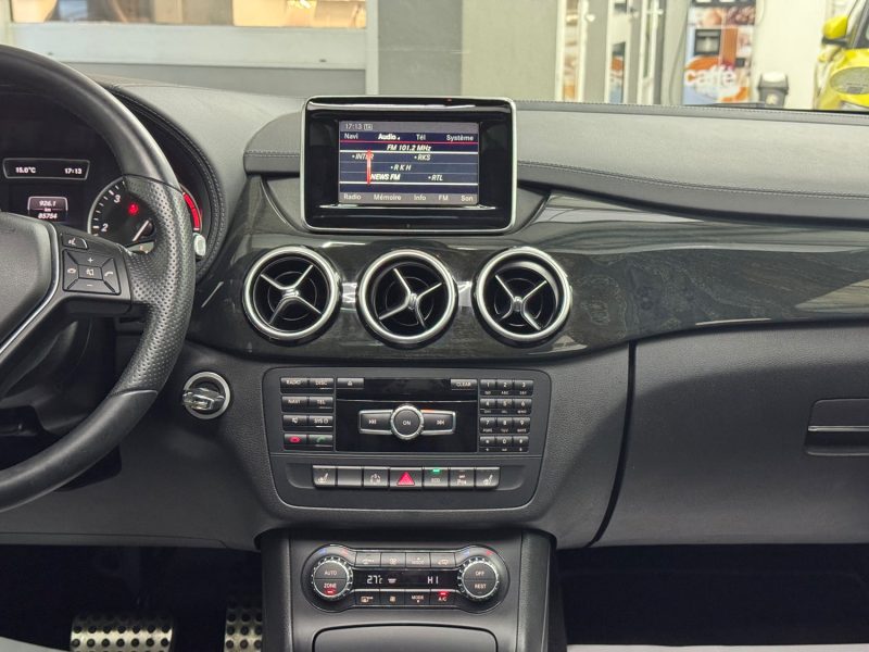 MERCEDES CLASSE B GARANTIE 12 MOIS 220 CDI 170ch  7G-DCT FASCINATION HIST.COMPLET ORIGINE FRANCE 